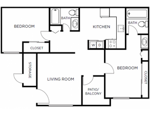2x2 Platinum 15-1160 floor plan